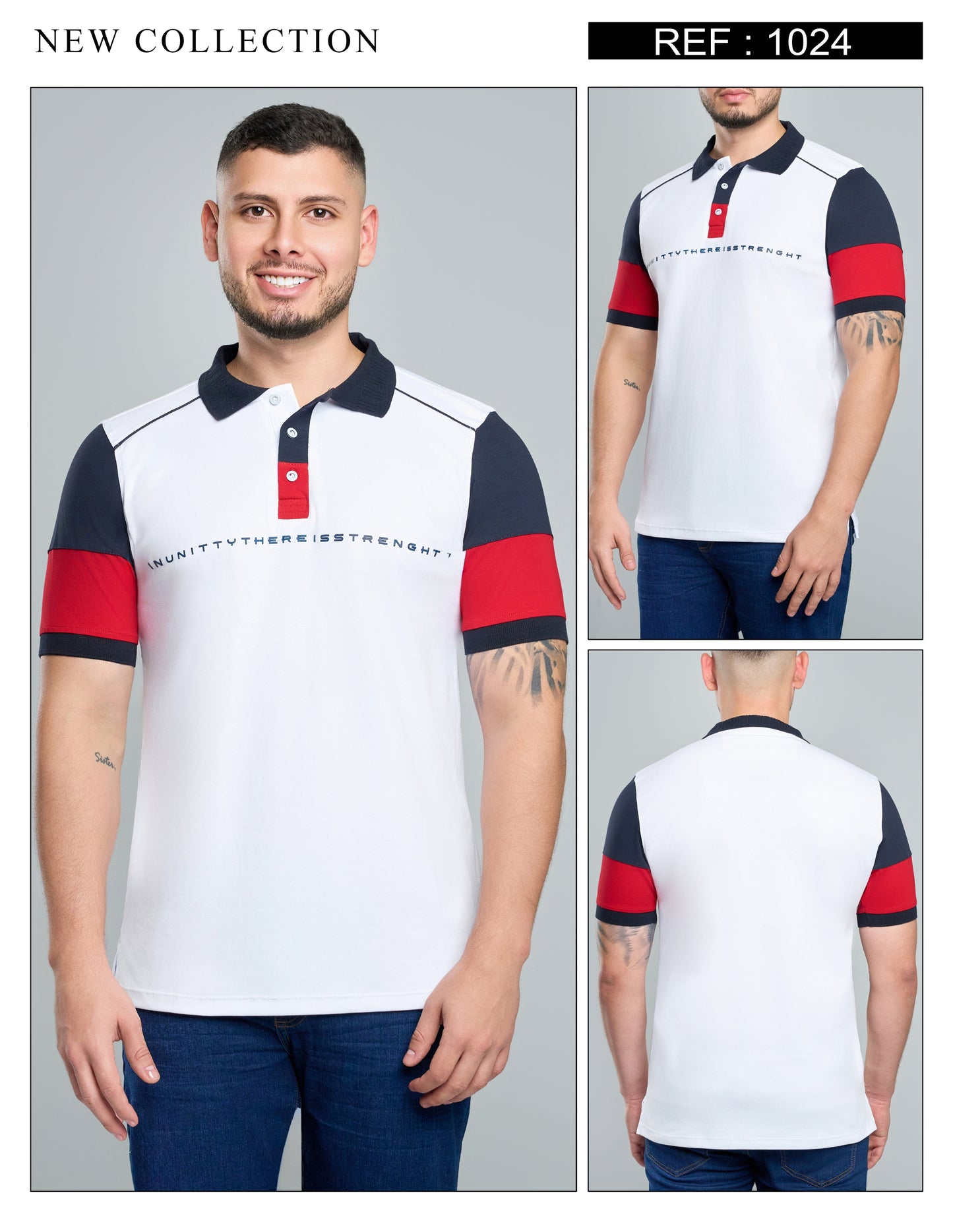 CAMISETA POLO REF 1024